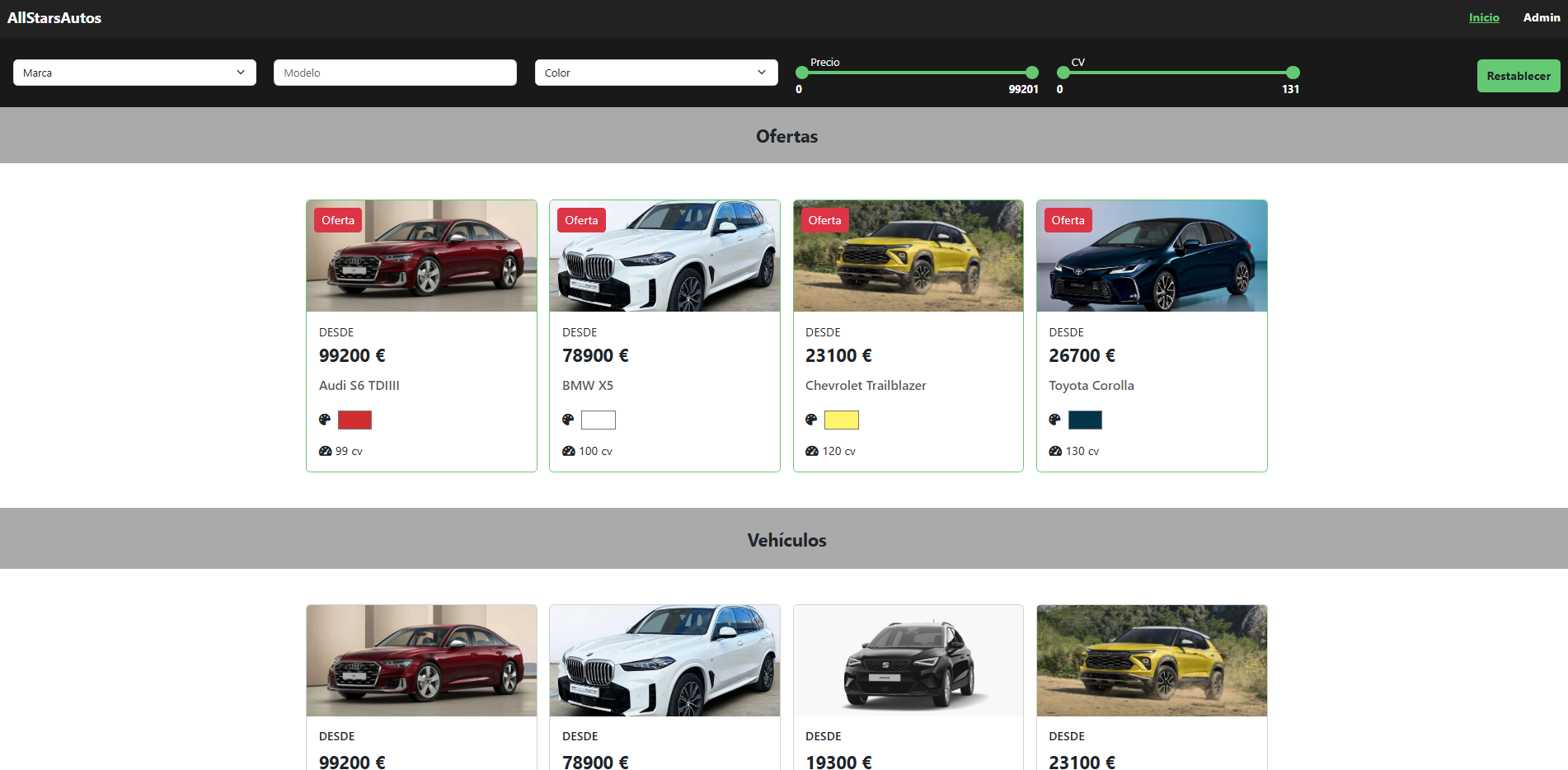 Imagen de web concesionario